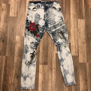 Embellish designer jeans
